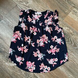 LOFT women’s floral blouse